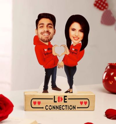 valentine gift for wife| Caricature Stand
