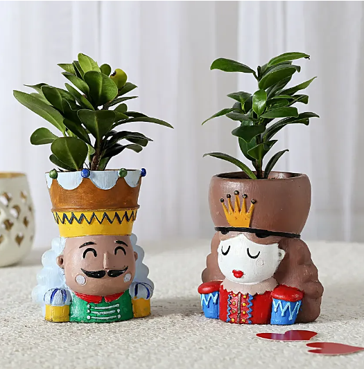 Useful Wedding Gift | King Queen Pot
