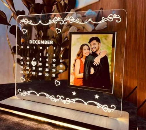 Unique Wedding Gift| Calendar Table Top
