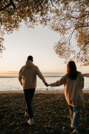 Valentine's couple photo frame