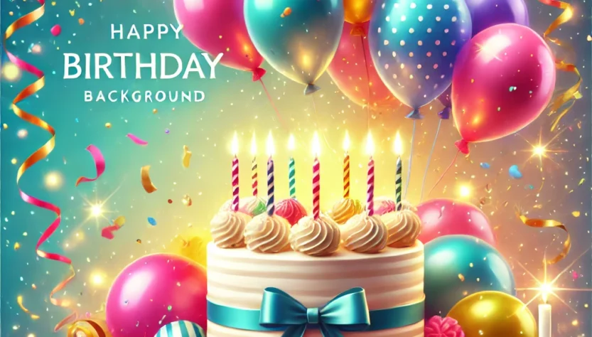 happy birthday background